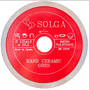 Алмазный диск Solga Diamant HARD CERAMICS Ø125 мм 15710125